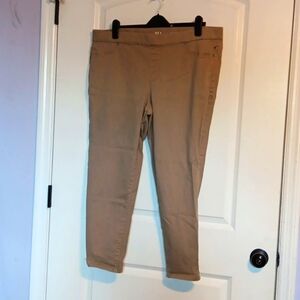 Plus New directions pull on khaki jeggings